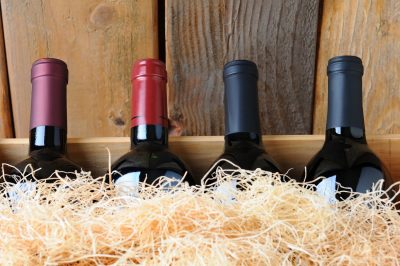 Wine Bottles From Antler Ridge Winery